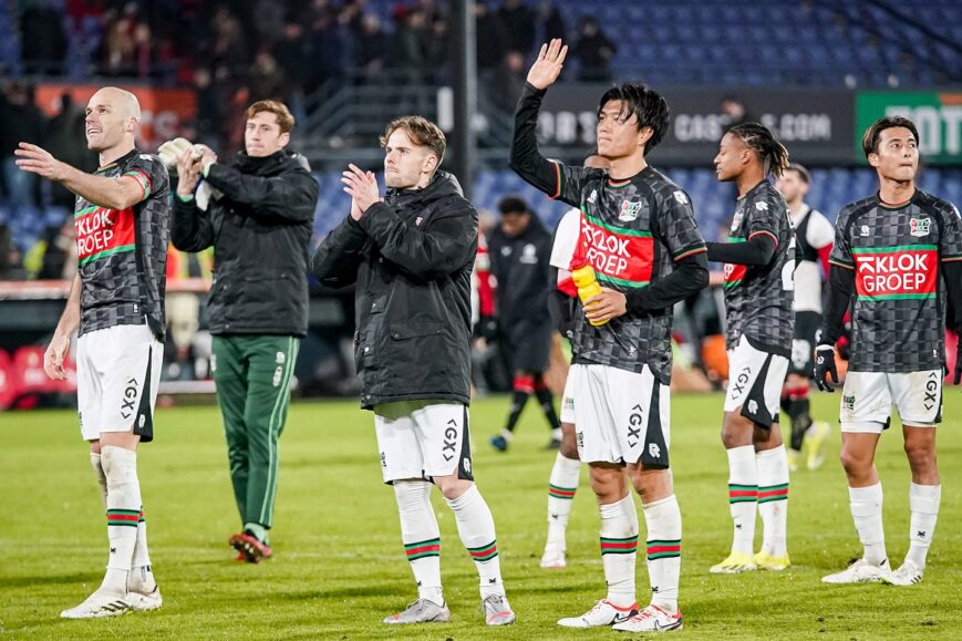 Foto: Blij NEC: “Feyenoord blies ons van het veld”