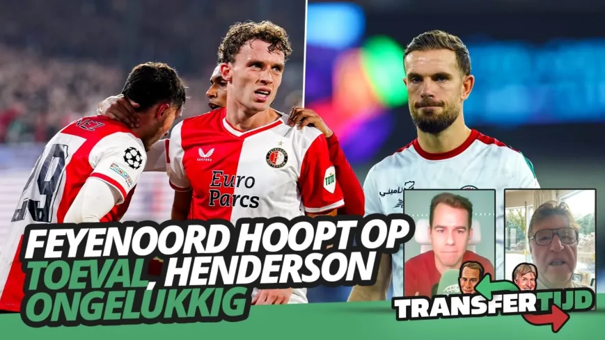 Foto: Feyenoord hoopt op TOEVAL, Henderson ONGELUKKIG | Transfertijd