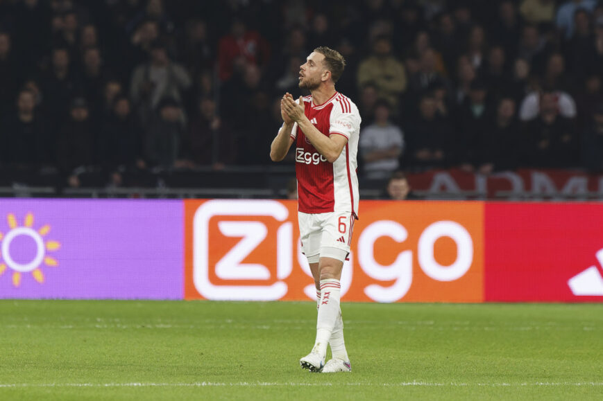 Foto: 90 minuten Henderson: nieuwe leider wijst Ajax de weg als Cruijff