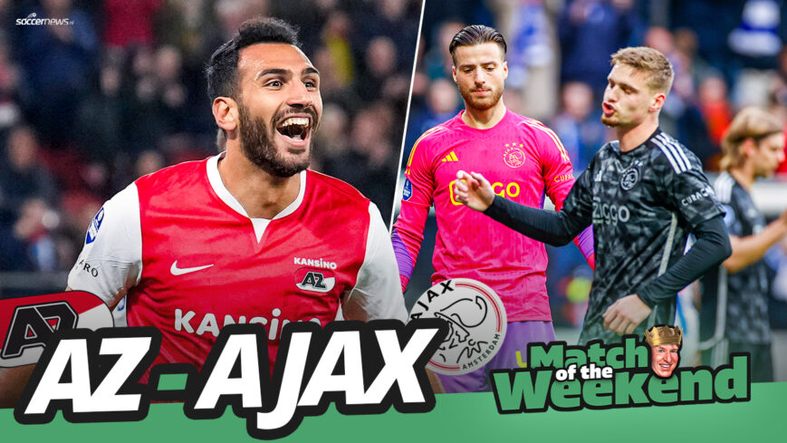 Foto: Aanvallend AZ tegen counterend Ajax | Match of the Weekend
