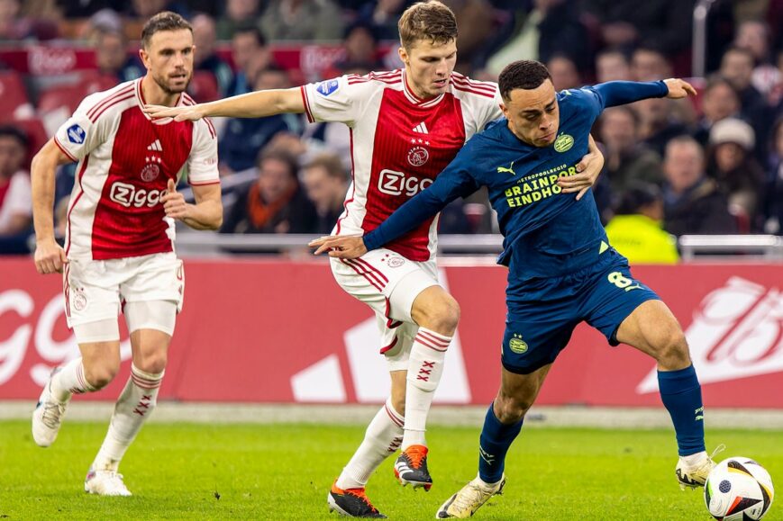 Foto: Voorbeschouwing: Maakt PSV, Feyenoord of Ajax een misstap in de Eredivisie?