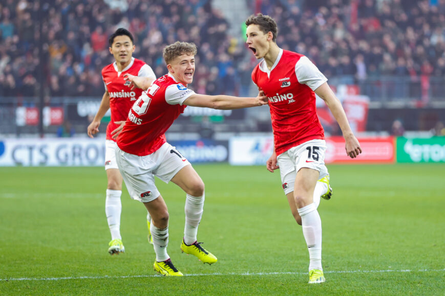 Foto: AZ verslaat Sparta, FC Twente langs Go Ahead Eagles