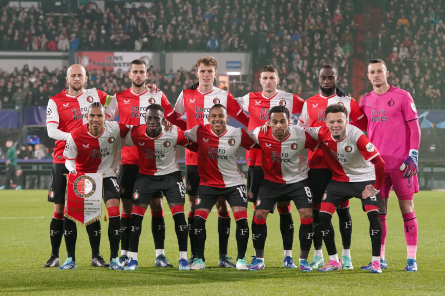 Foto: Vermoedelijke opstelling Feyenoord: Slot gooit de boel om