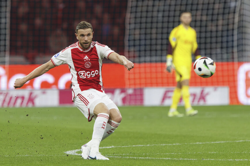 Foto: Vermoedelijke opstelling Ajax: ‘Van ‘t Schip switcht, terugkeer Henderson’