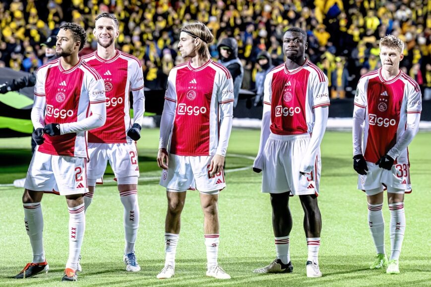 Foto: Opstelling Ajax: Van ‘t Schip kiest voor 4 nieuwe namen tegen Utrecht