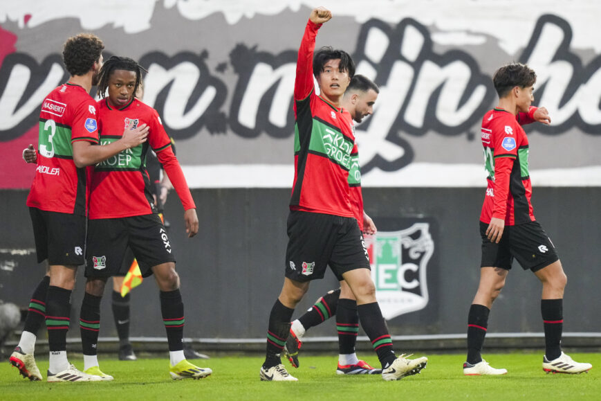 Foto: NEC beslist saaie subtopperstrijd tegen Heerenveen binnen 2 minuten
