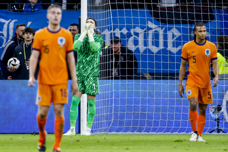 Foto: Oranje en Verbruggen breken in slotfase voor Duitsland