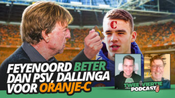 Feyenoord BETER dan PSV, Dallinga voor Oranje-C | Twee Viertje met Aad #75