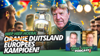 Twee Viertje met Aad-aflevering 76-Aad de Mos-jarig-verjaardag-Oranje-Duitsland-Europees kampioen
