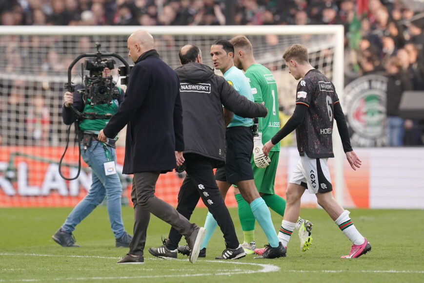 Foto: Blijft Arne Slot bij Feyenoord? “Dat zijn jouw woorden”