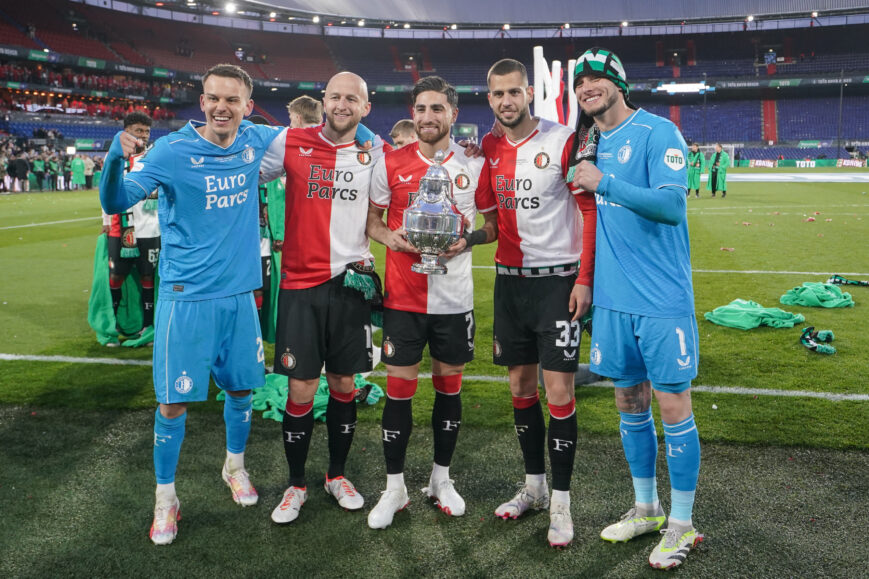 Foto: Feyenoord-sterkhouder spreekt zich uit over toekomst: “Het maximale behalen”