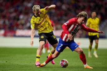 Schutterend Dortmund houdt hoop voor return tegen Atlético