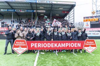 Winnen van periodetitel zelden zo timide gevierd als bij Groningen