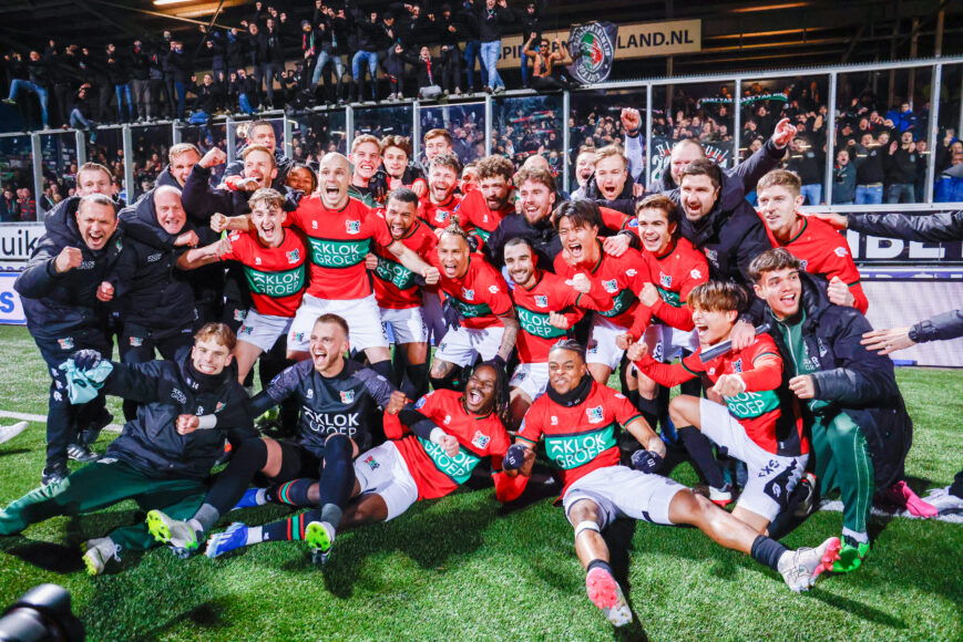 Foto: Vermoedelijke opstelling NEC in bekerfinale tegen Feyenoord: opluchting in Nijmegen