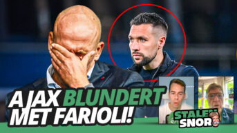Ajax-Farioli-blunder-Stalen Snor